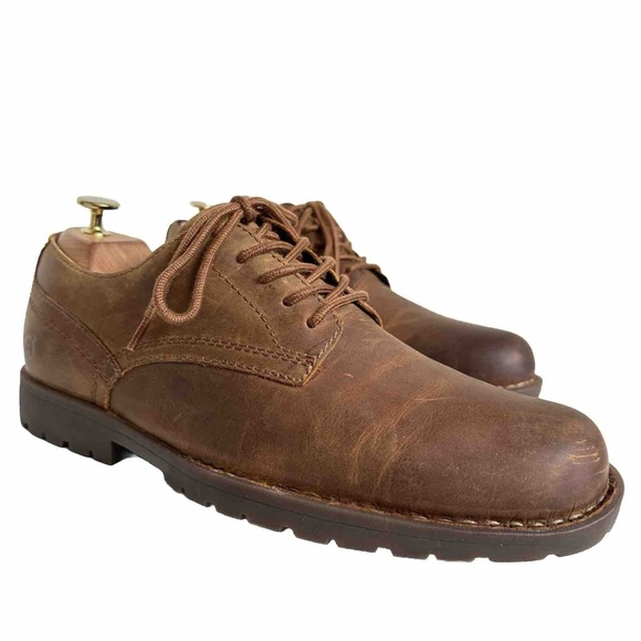 BORN Briggs Casual Oxfords Men\'s Derby Brown Leather Lace Up Comfy Shoes Size 10 main image 9